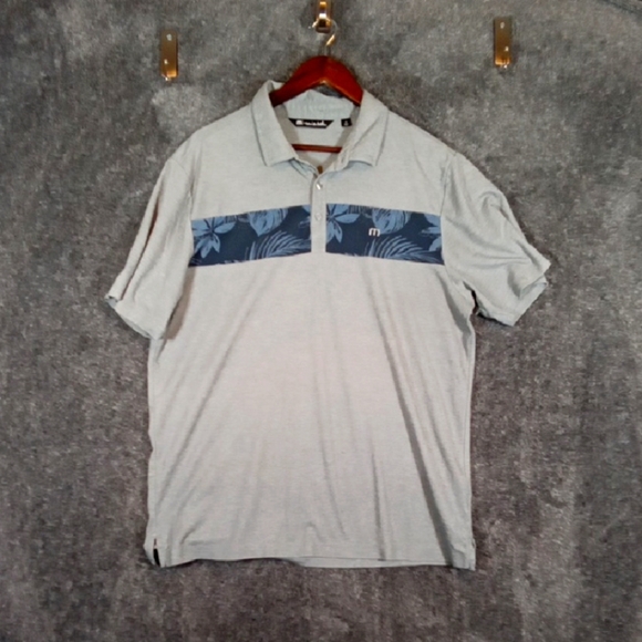 Travis Mathew Everything Kewl Mens Polo Golf Outdoors Short Sleeve Xl - Picture 1 of 11